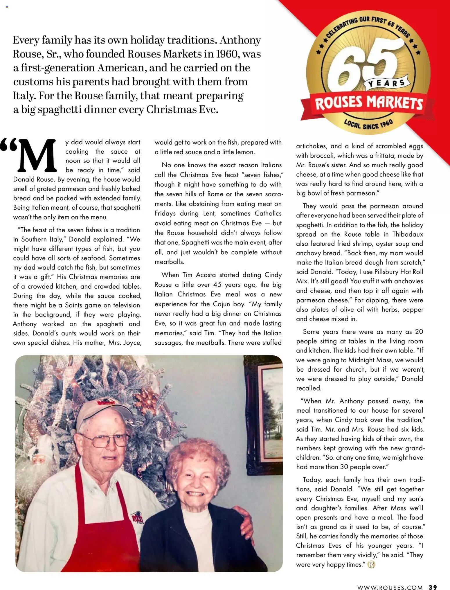 Rouses Magazine Winter 2025 - valid from 20.11.2025 | Page: 41 | Products: Table, Sauce, Pepper, Television