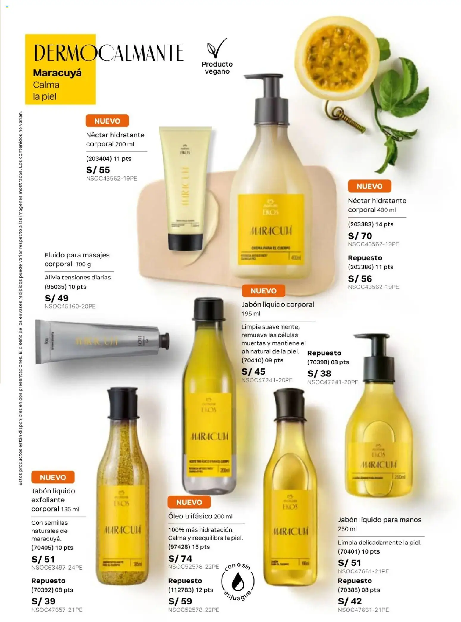 Catálogo Natura válido desde 31.03.2026 | Página: 104 | Productos: Exfoliante, Jabón