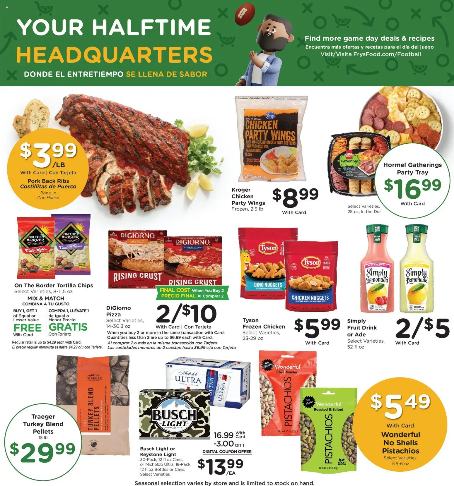 Fry's Food Black Friday - valid from 12.11.2025 | Page: 10 | Products: Pizza, Pork, Chips, Game
