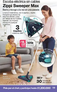 A3D ofertas  válido desde el 12.03.2026 | Página: 19 | Productos: Escoba, Batería