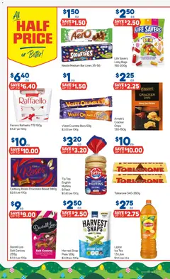 Preview of Foodland catalogue  - valid from 01.04.2026 | Page: 8 | Products: Chocolate, Chicken, Muffins, Peach