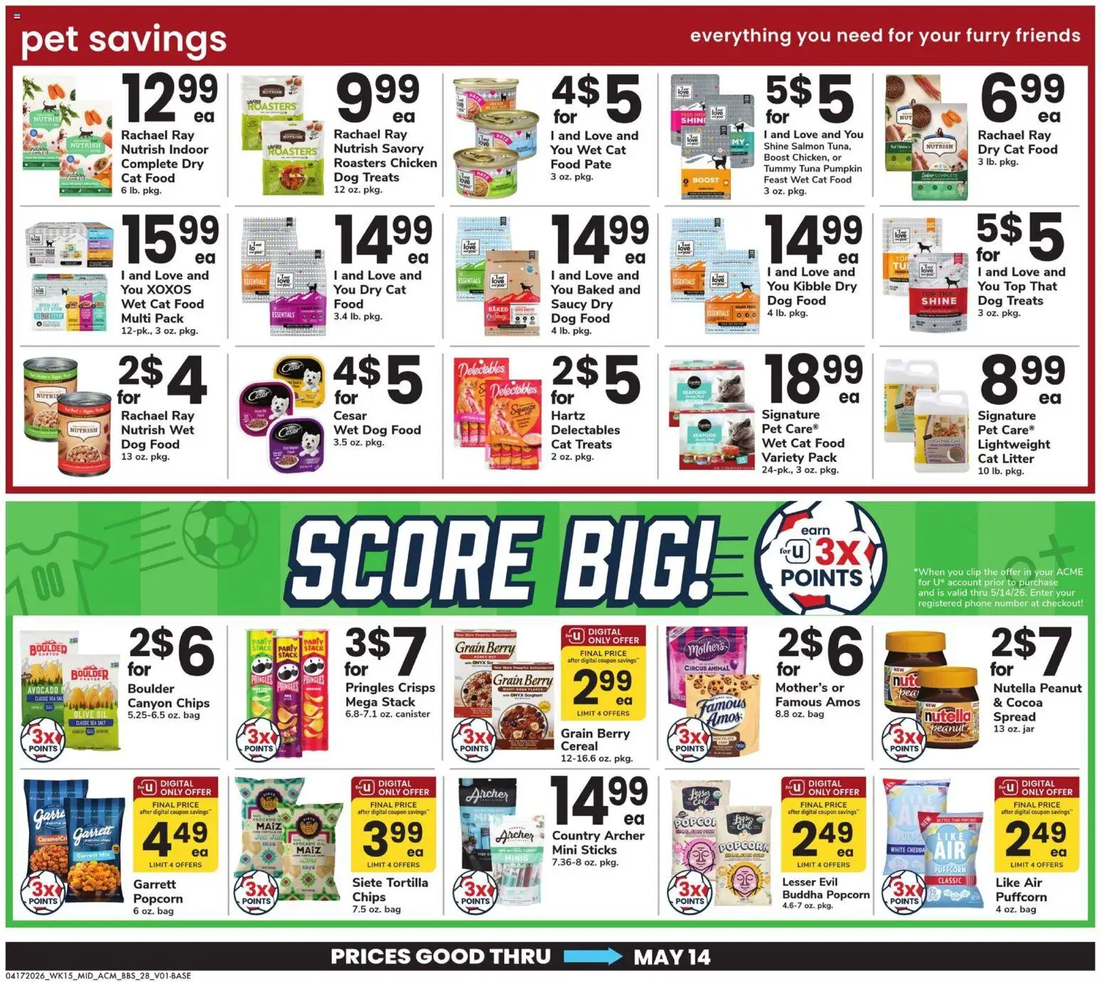Acme Big Book of Savings - valid from 17.04.2026 | Page: 28 | Products: Oil, Chips, Phone, Bag