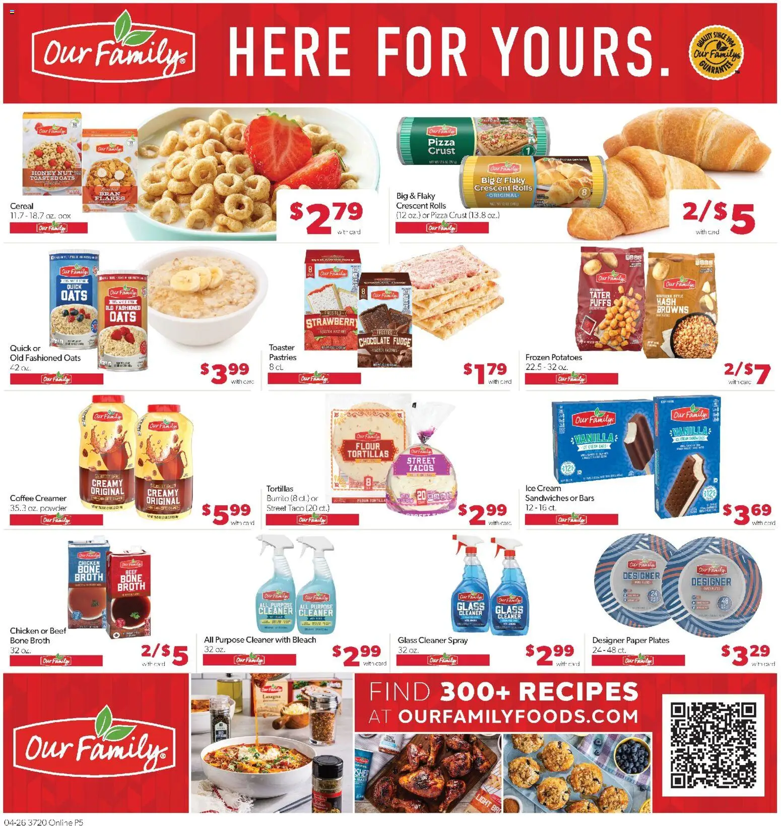 Family Fare Weekly Ad - NE - valid from 26.04.2026 | Page: 10 | Products: Coffee, Beef, Flakes, Potatoes