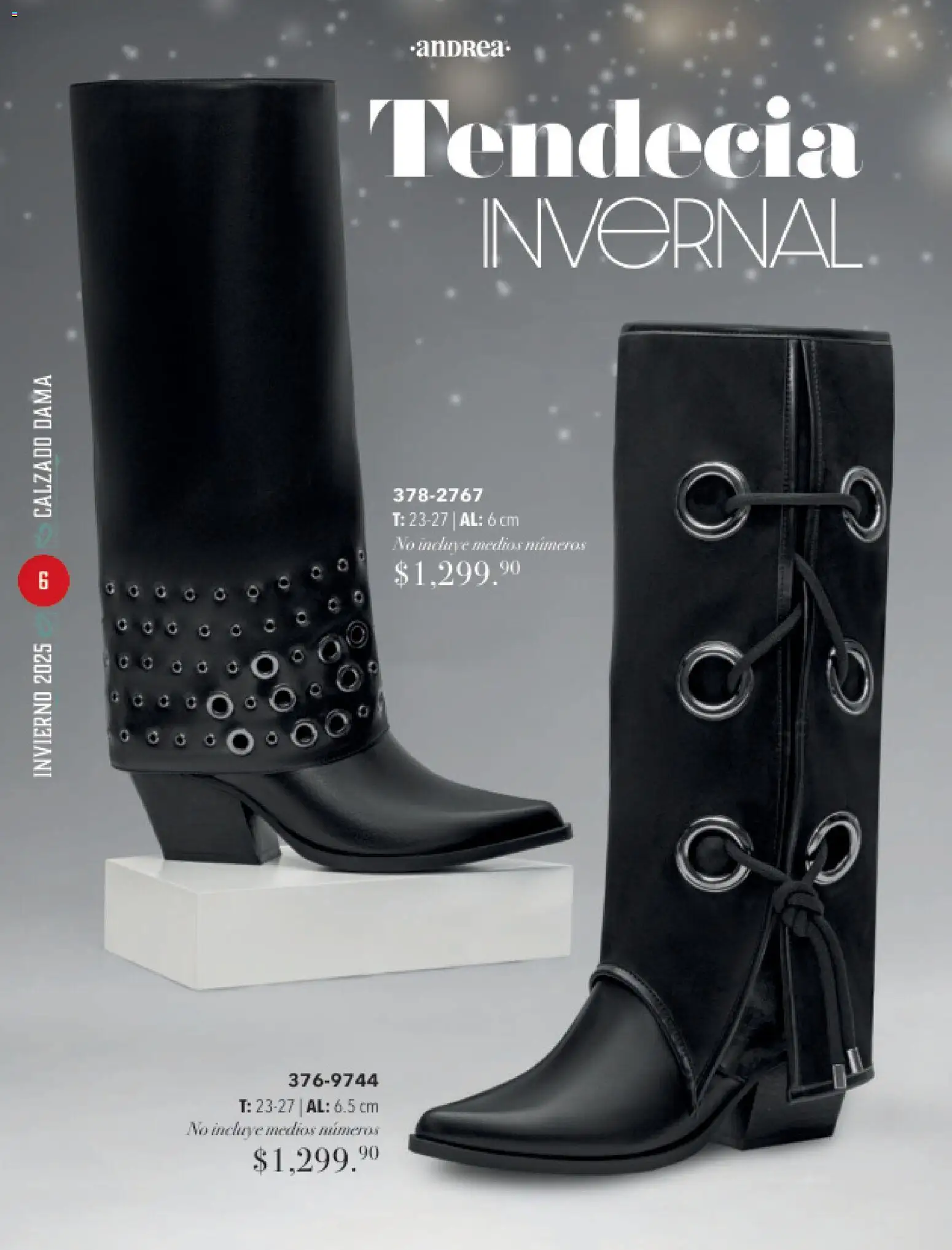 Nuevas ofertas de Andrea válidas en toda la República Mexicana desde el 26.11.2025. ¡Encuentra las mejores ofertas en Andrea catálogo Invierno! | Página: 6