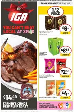 Preview of IGA Catalogue WA - valid from 19.11.2025