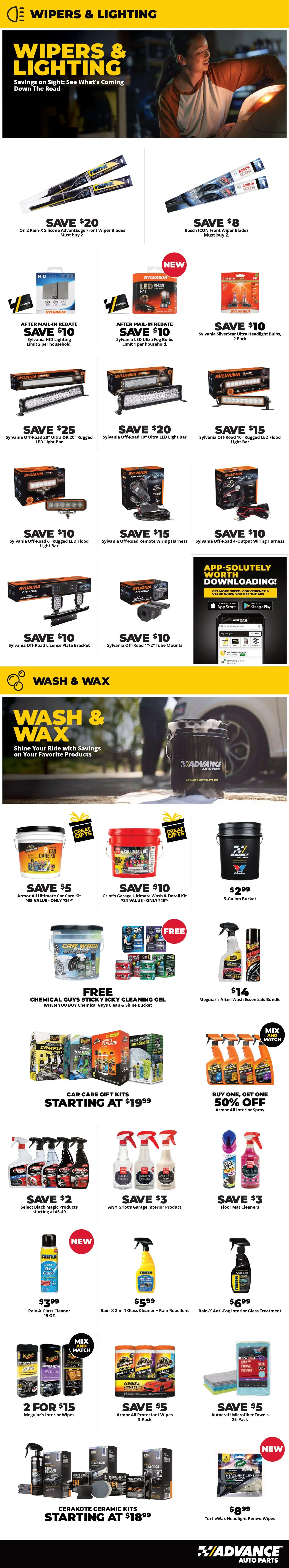 Advance Auto Parts Weekly Ad - valid from 01.11.2025 | Page: 5 | Products: Trim, Coat, Wiper, Floor Mat
