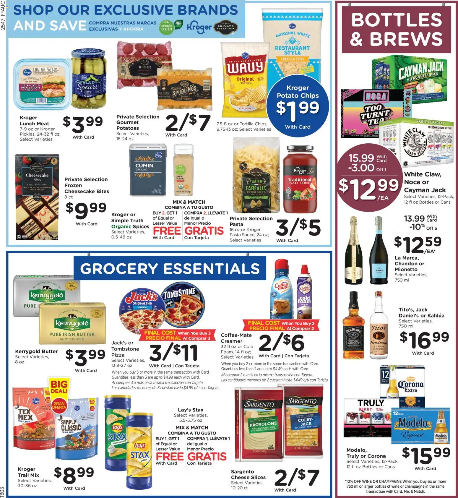 Fry's Food Weekly Ad - valid from 26.12.2025 | Page: 7 | Products: Coffee, Pasta, Spices, Oven