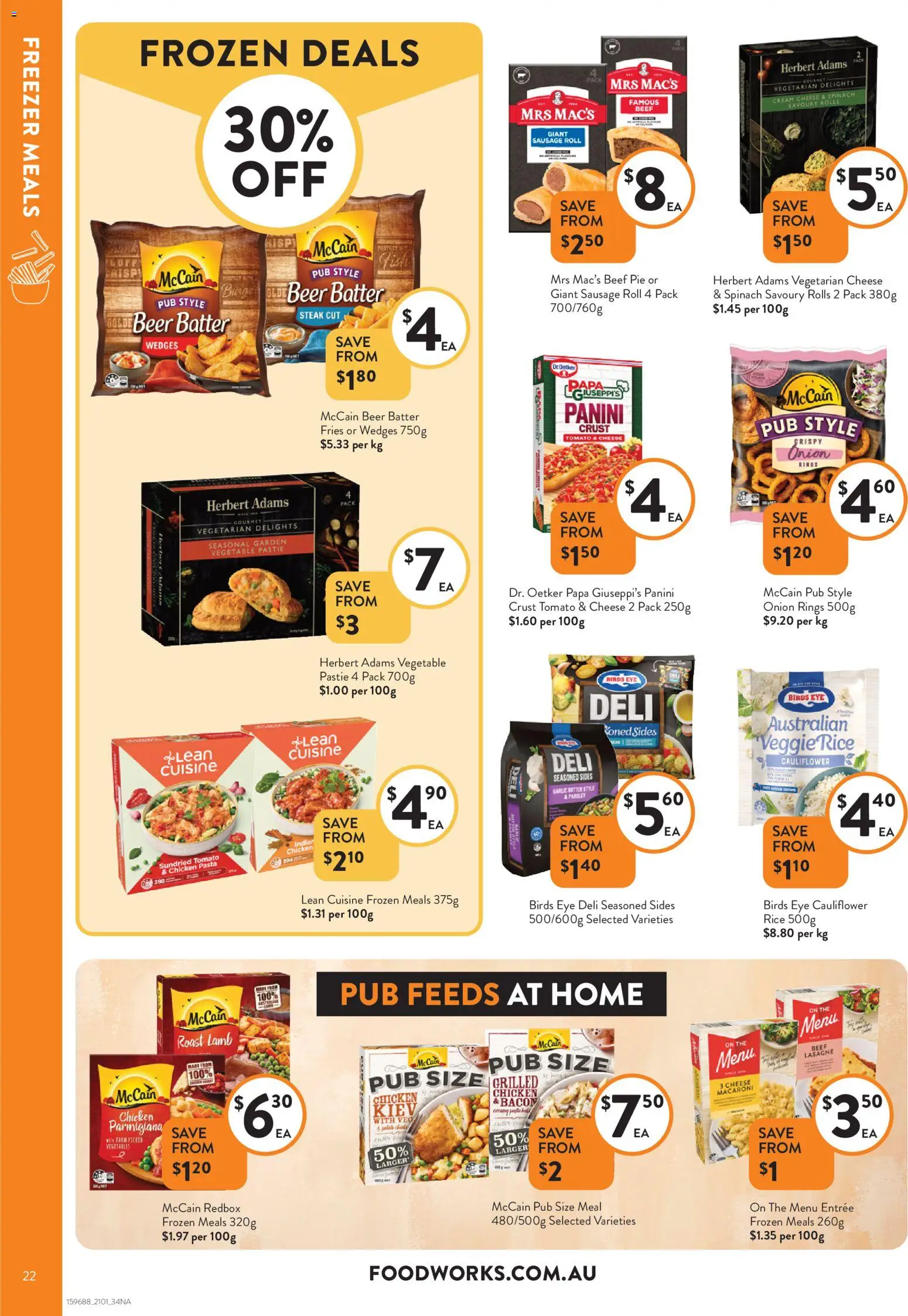 Foodworks catalogue - valid from 21.01.2026 | Page: 22 | Products: Beer, Steak, Sausage, Garlic