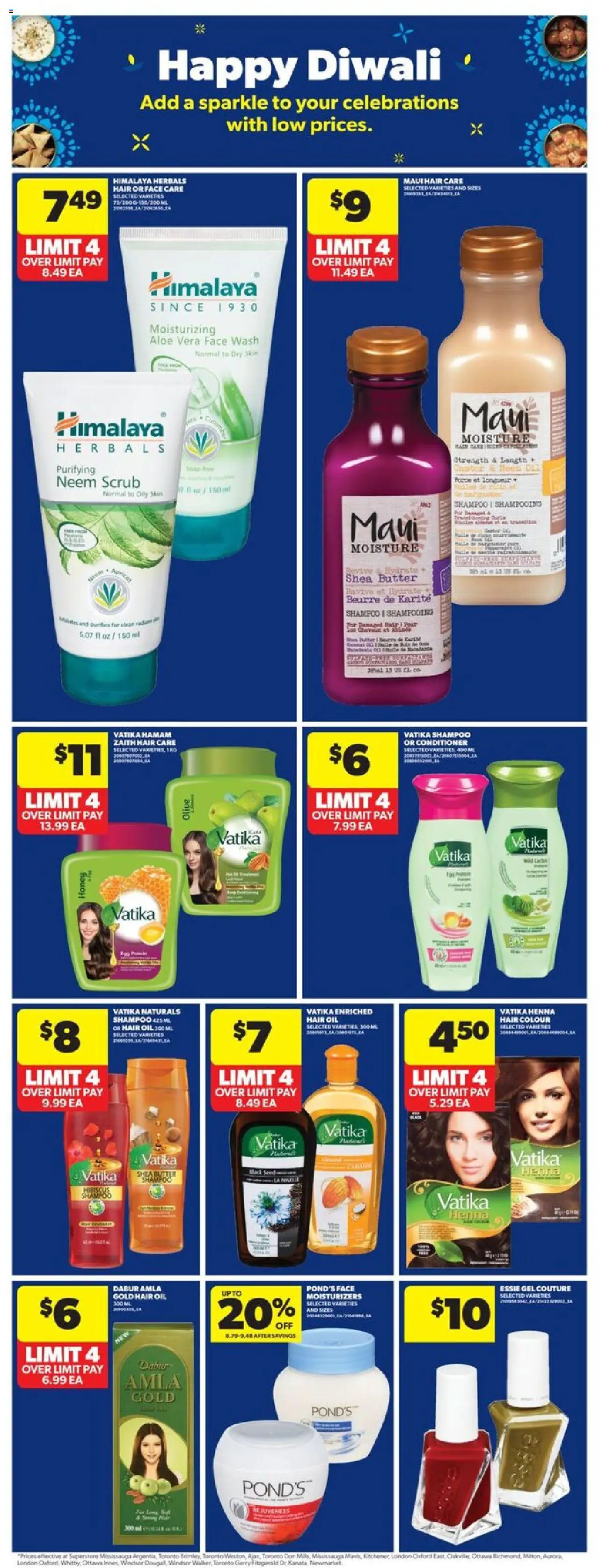 Real Canadian Superstore flyer valid from 09.10.2025 | Page: 23 | Products: Conditioner, Hair oil, Butter, Oil