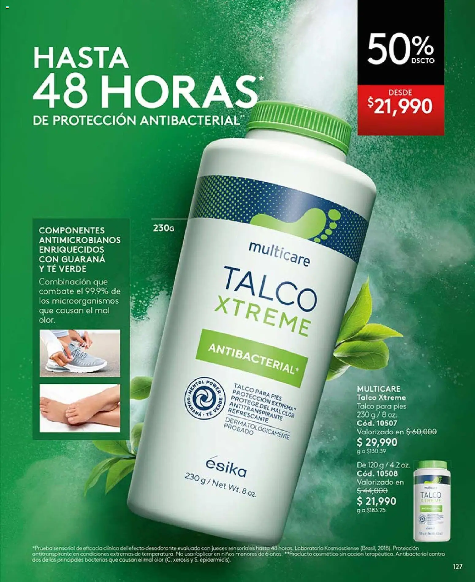 Ésika revista - valida desde el 03.11.2025 | Página: 139 | Productos: Té, Combinación, Desodorante, Antitranspirante