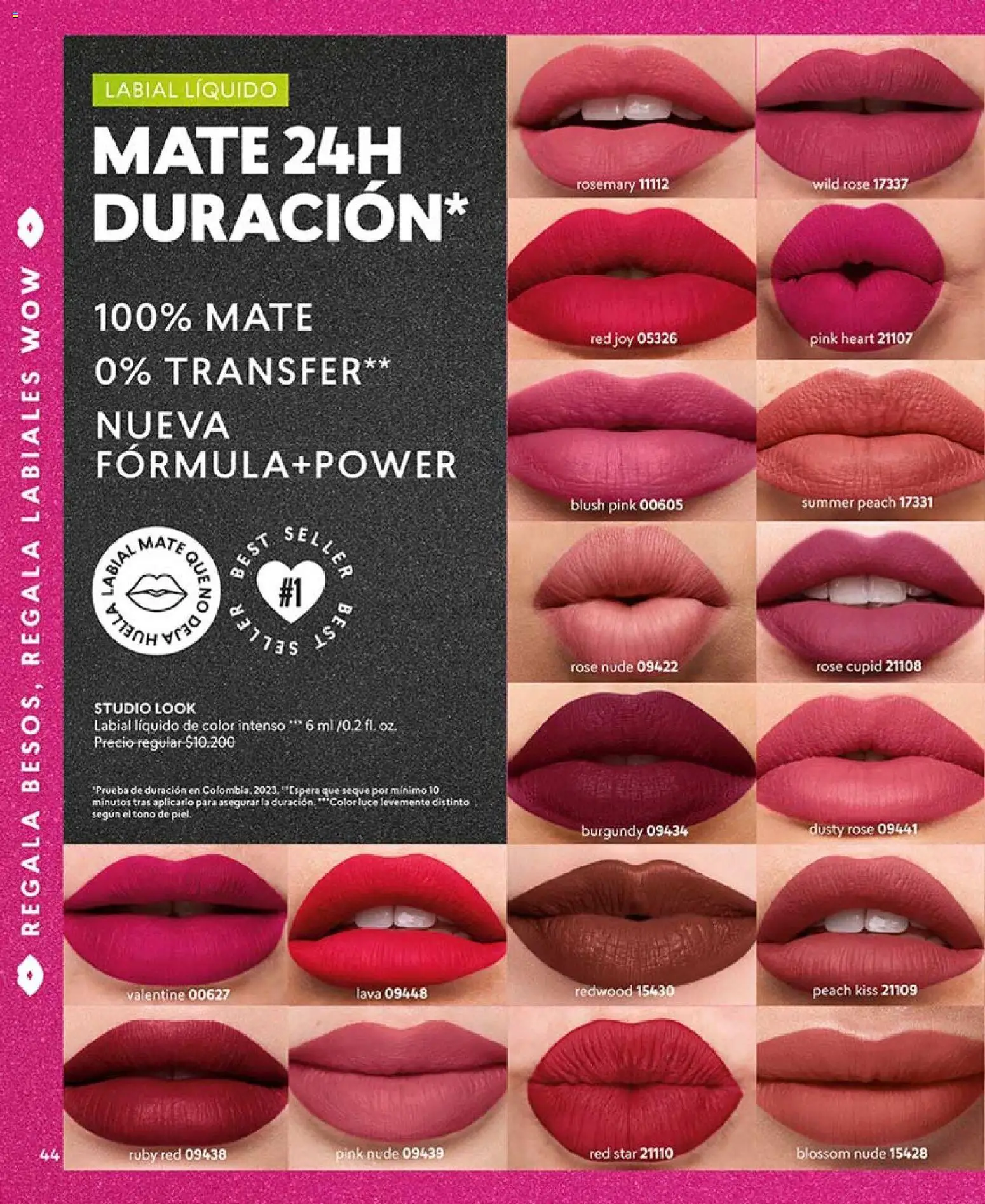 Catálogo CyZone Campaña 18 │ válido desde el 01.12.2025 | Página: 44 | Productos: Mate, Labial, Té