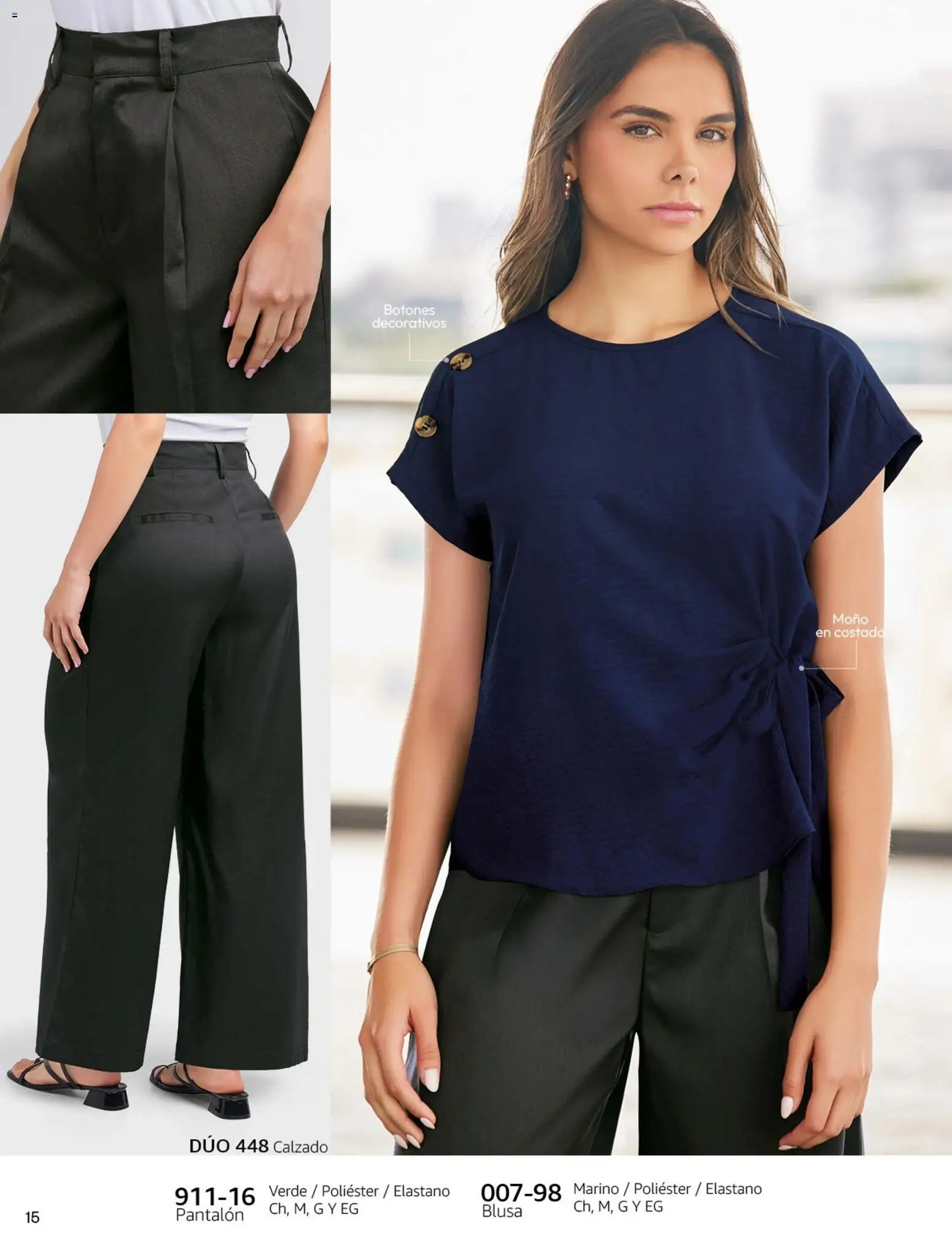 Nuevas ofertas de Cklass válidas en toda la República Mexicana desde el 02.01.2026. ¡Encuentra las mejores ofertas en Cklass catálogo Primavera! | Página: 16 | Productos: Blusa, Moño