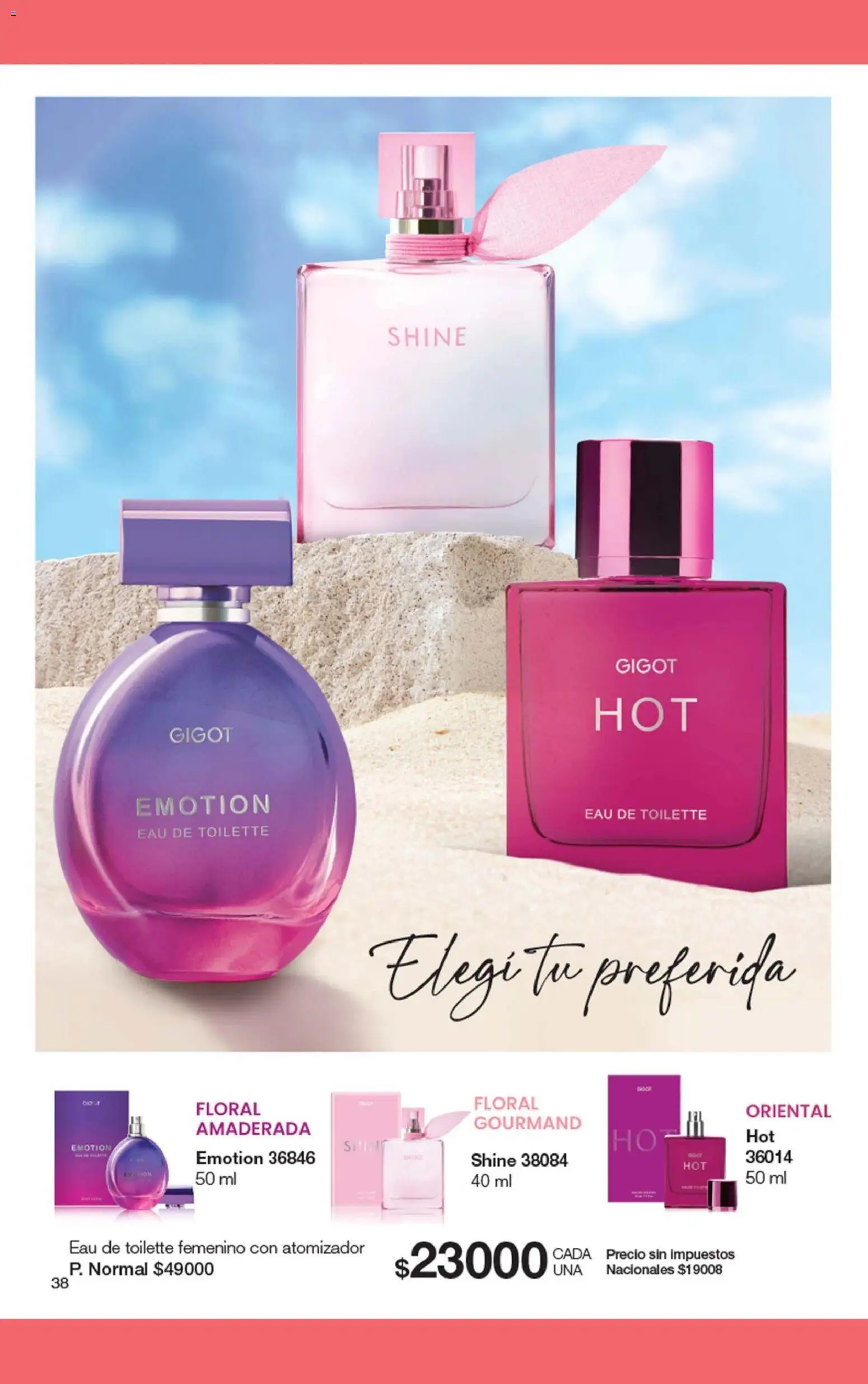 Gigot - CAMPAÑA 01 │ válido desde el 01.01.2026 | Página: 42 | Productos: Eau de toilette