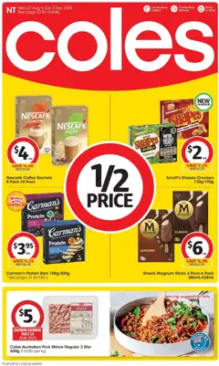 Preview of Coles Catalogue NT - valid from 27.08.2025
