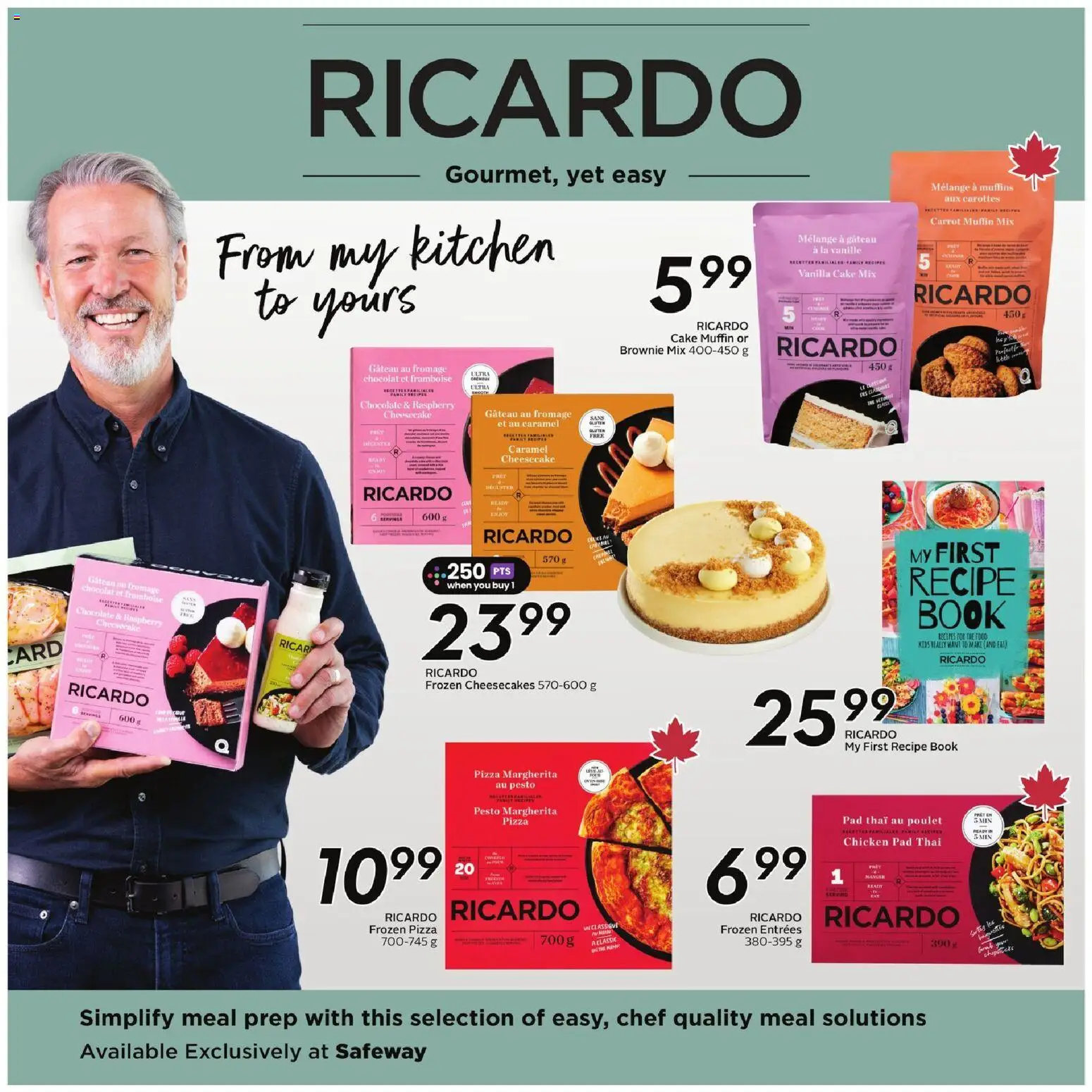 Safeway flyer valid from 04.12.2025 | Page: 22 | Products: Carrot, Chocolate, Pizza, Chicken