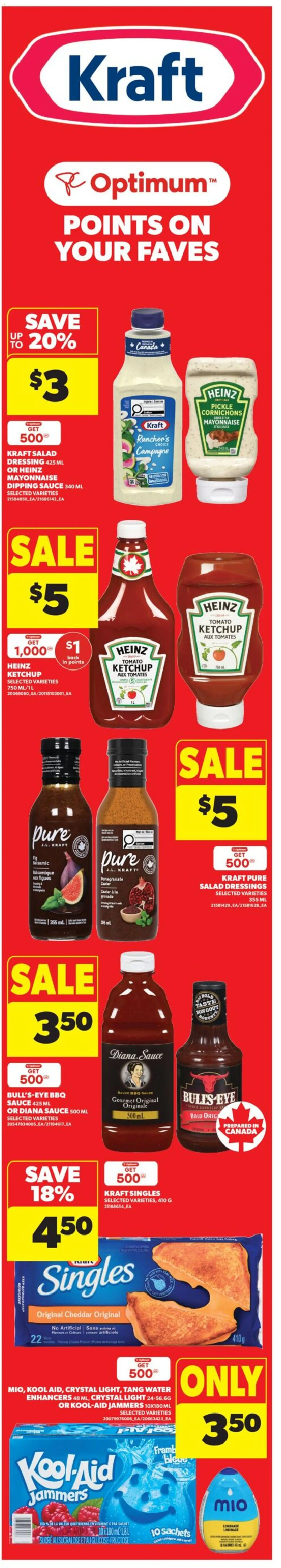 Real Canadian Superstore flyer valid from 16.04.2026 | Page: 2 | Products: Ketchup, Salad, PC