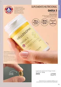 Vista previa de folleto Oriflame - Campaña 14 de la Oriflame válido desde 04.10.2025 | Página: 101 | Productos: Aceite, Pescado
