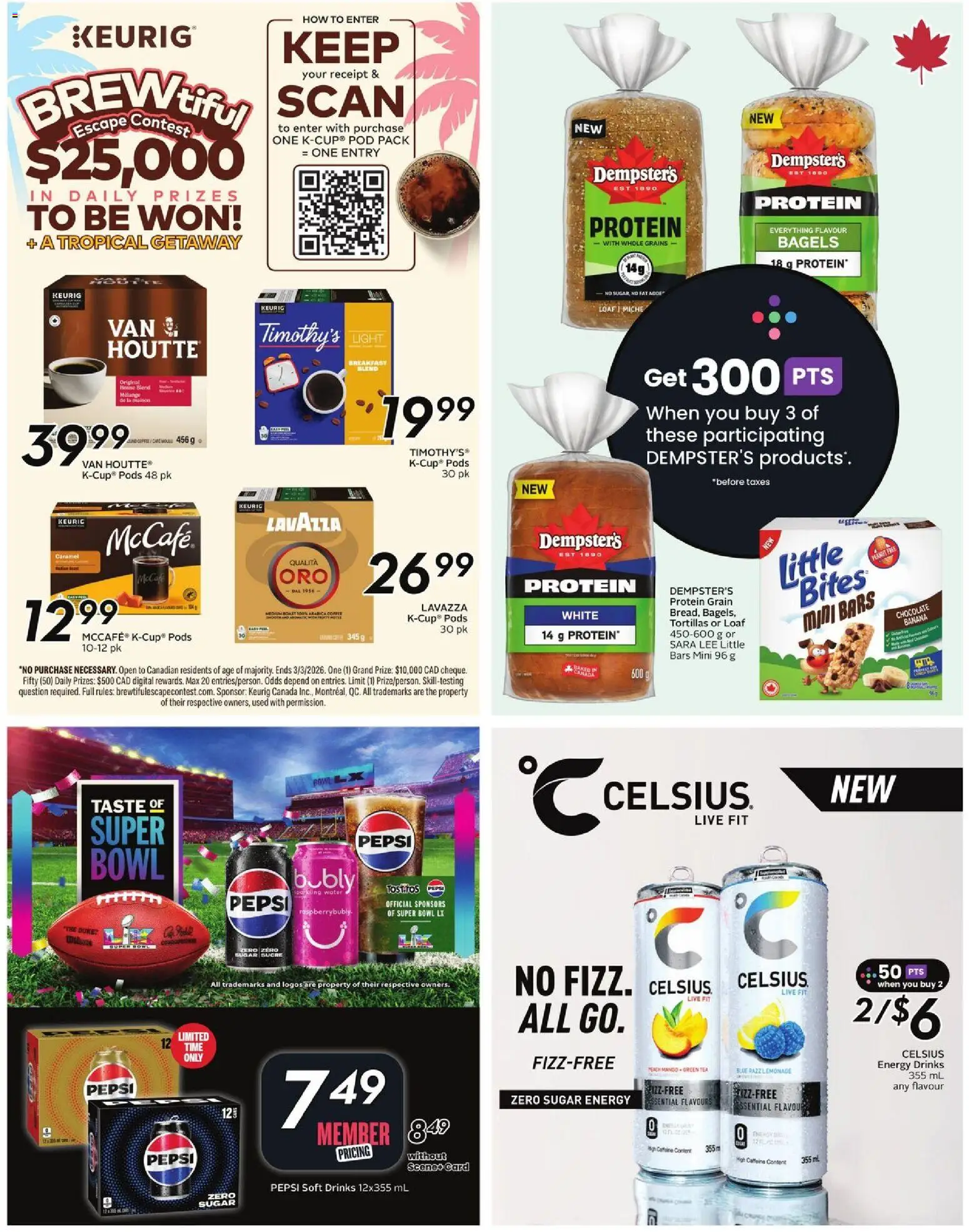 Safeway flyer valid from 22.01.2026 | Page: 21 | Products: Tea, Coffee, Chocolate