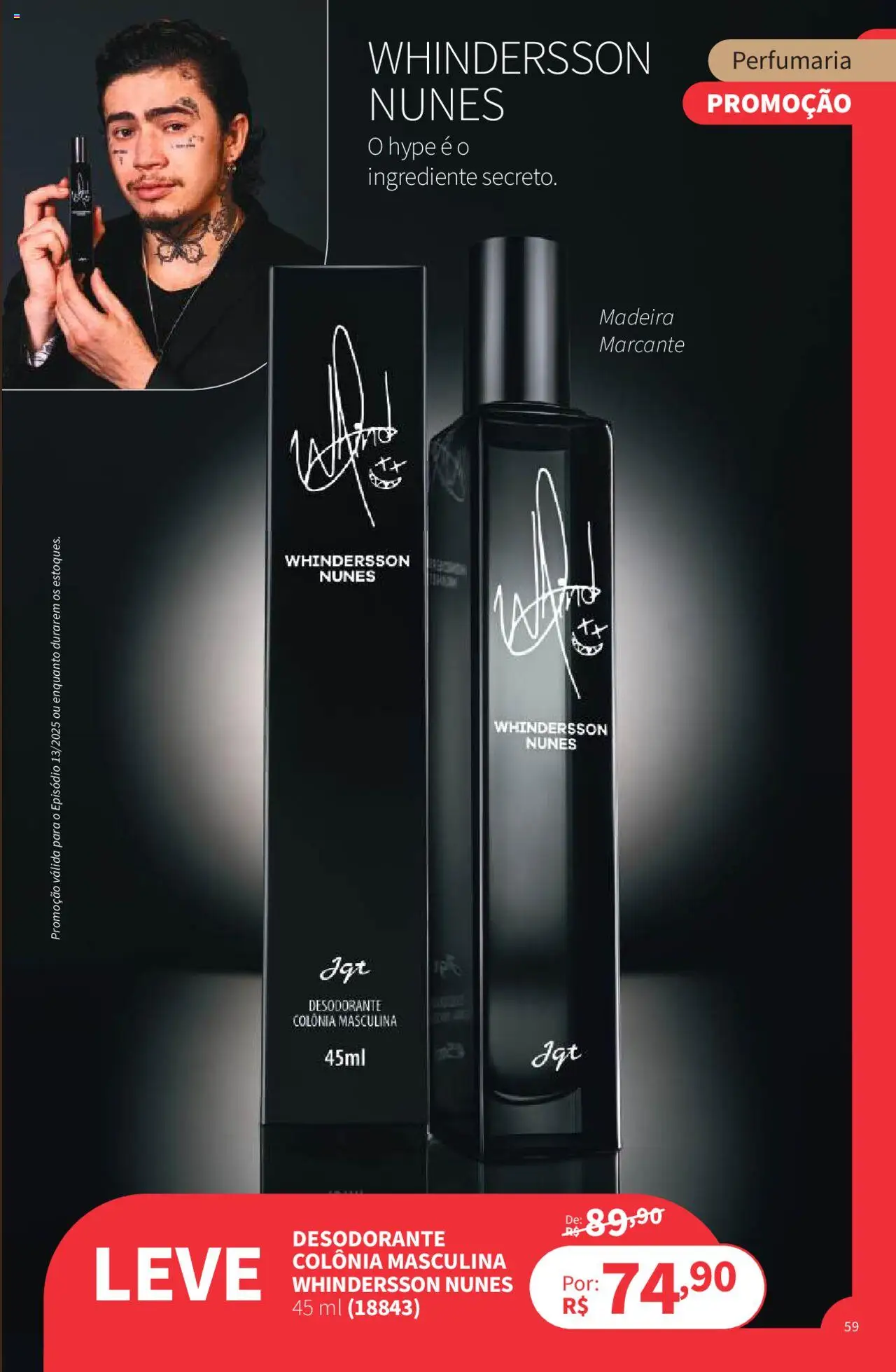 Jequiti Folheto - válido de 19.09.2025 | Página: 59 | Produtos: Desodorante