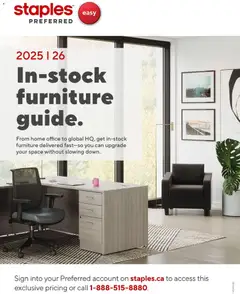 Preview of Staples - Furniture guide from shop Staples valid from 28.10.2025
