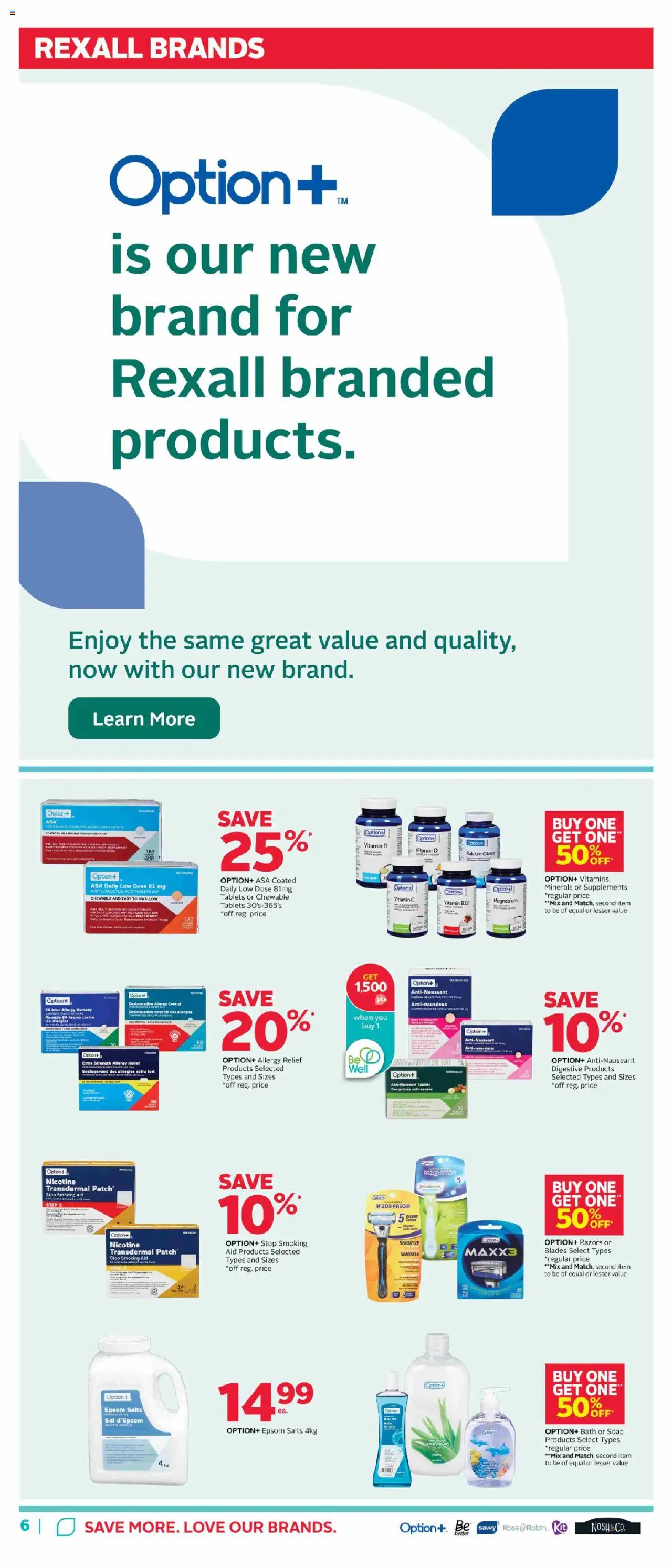 Rexall flyer valid from 12.09.2025 | Page: 12 | Products: Soap, Bath