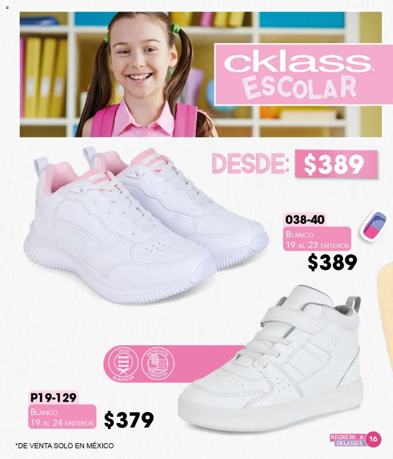 Nuevas ofertas de Cklass válidas en toda la República Mexicana desde el 18.08.2025. ¡Encuentra las mejores ofertas en Cklass - Catálogo Regreso a Clases! | Página: 17