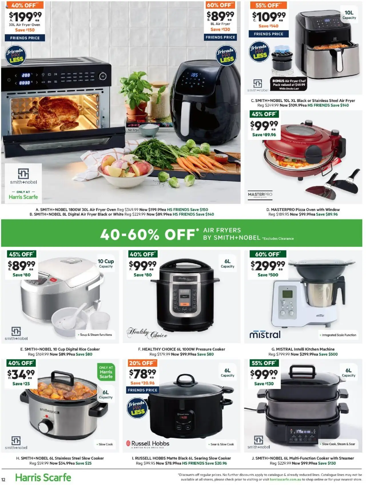 Harris Scarfe catalogue - valid from 28.06.2025 | Page: 12 | Products: Rice, Soup, Scale, Slow cooker