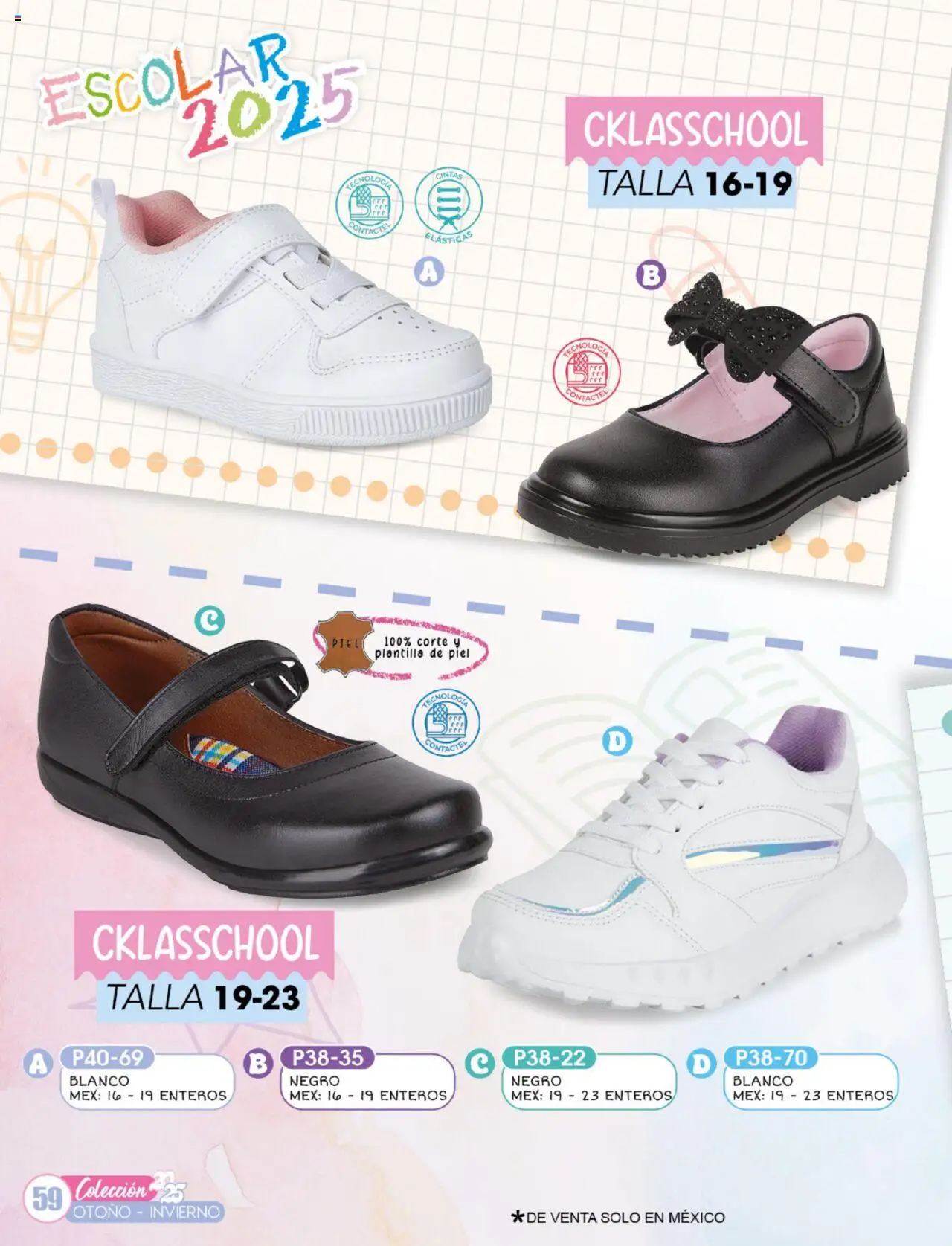 Nuevas ofertas de Cklass válidas en toda la República Mexicana desde el 14.07.2025. ¡Encuentra las mejores ofertas en Cklass catálogo Nina! | Página: 62