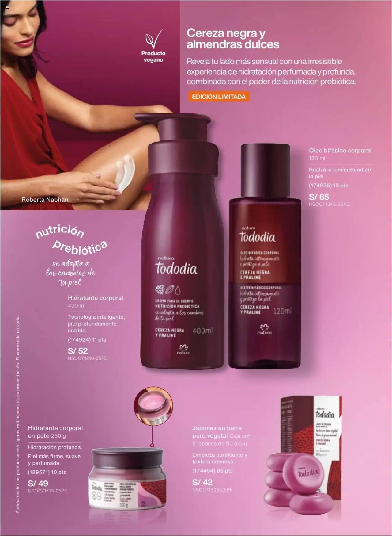 Catálogo Natura válido desde 22.07.2025 | Página: 121 | Productos: Crema para el cuerpo, Caja, Crema, Almendras