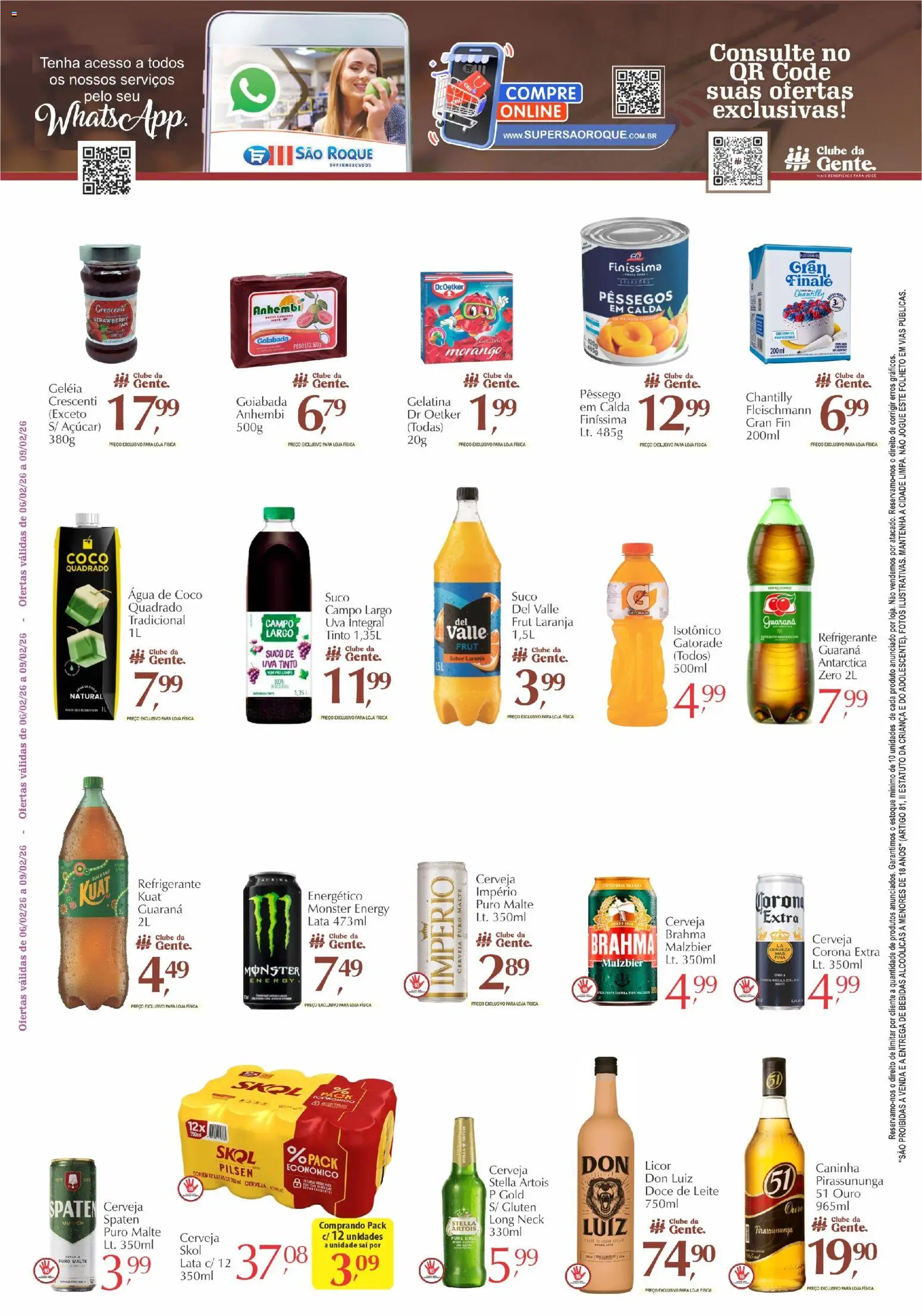 São Roque Supermercados Folheto - válido de 06.02.2026 | Página: 3