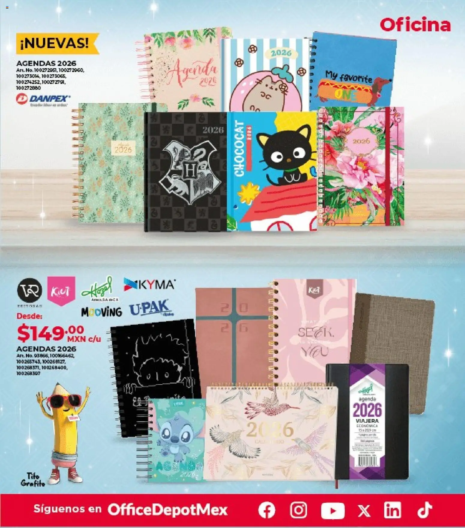 Nuevas ofertas de Office Depot válidas en toda la República Mexicana desde el 01.11.2025. ¡Encuentra las mejores ofertas en Office Depot catálogo! | Página: 9