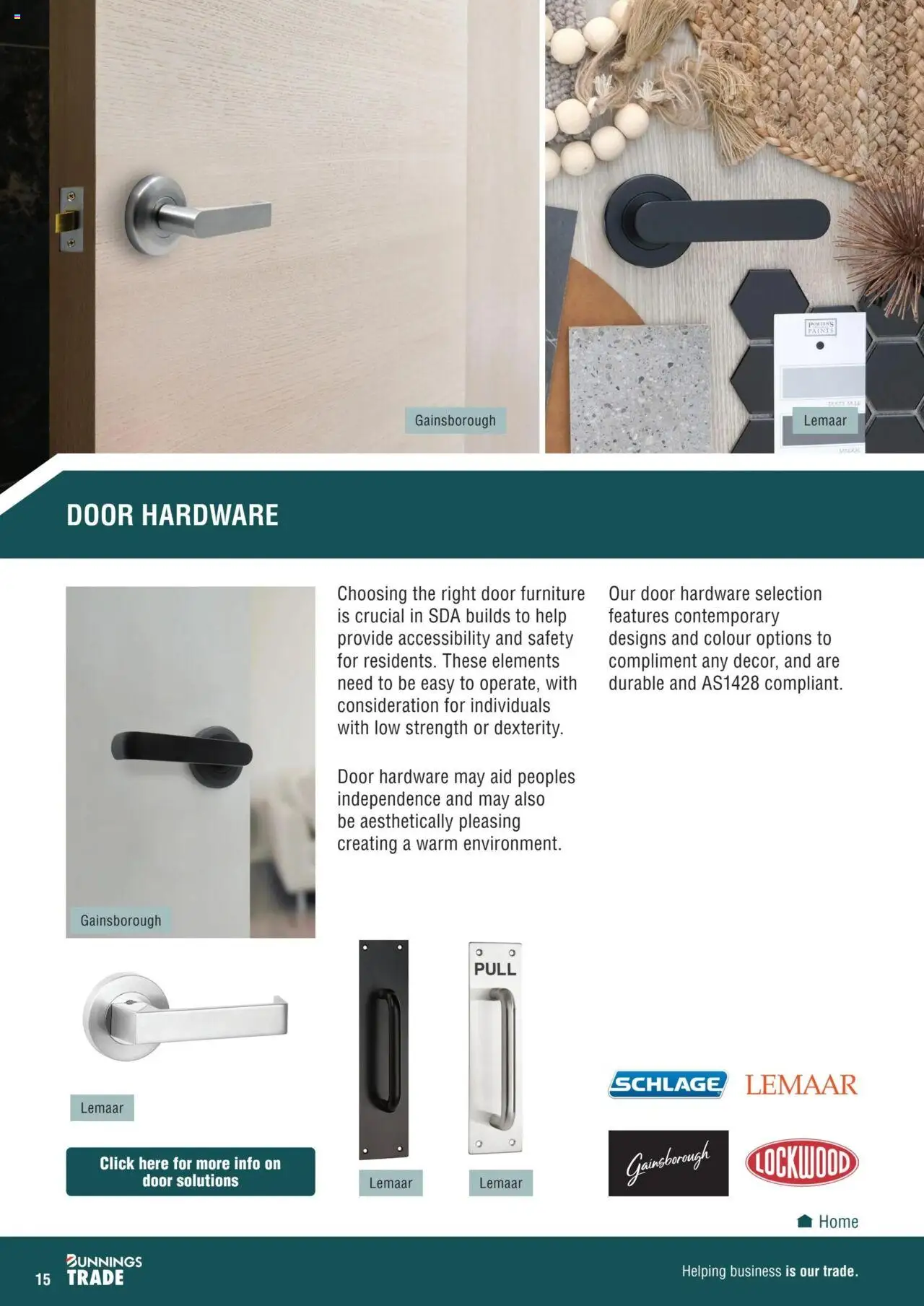 Bunnings Warehouse catalogue - valid from 28.10.2024 | Page: 15 | Products: Door