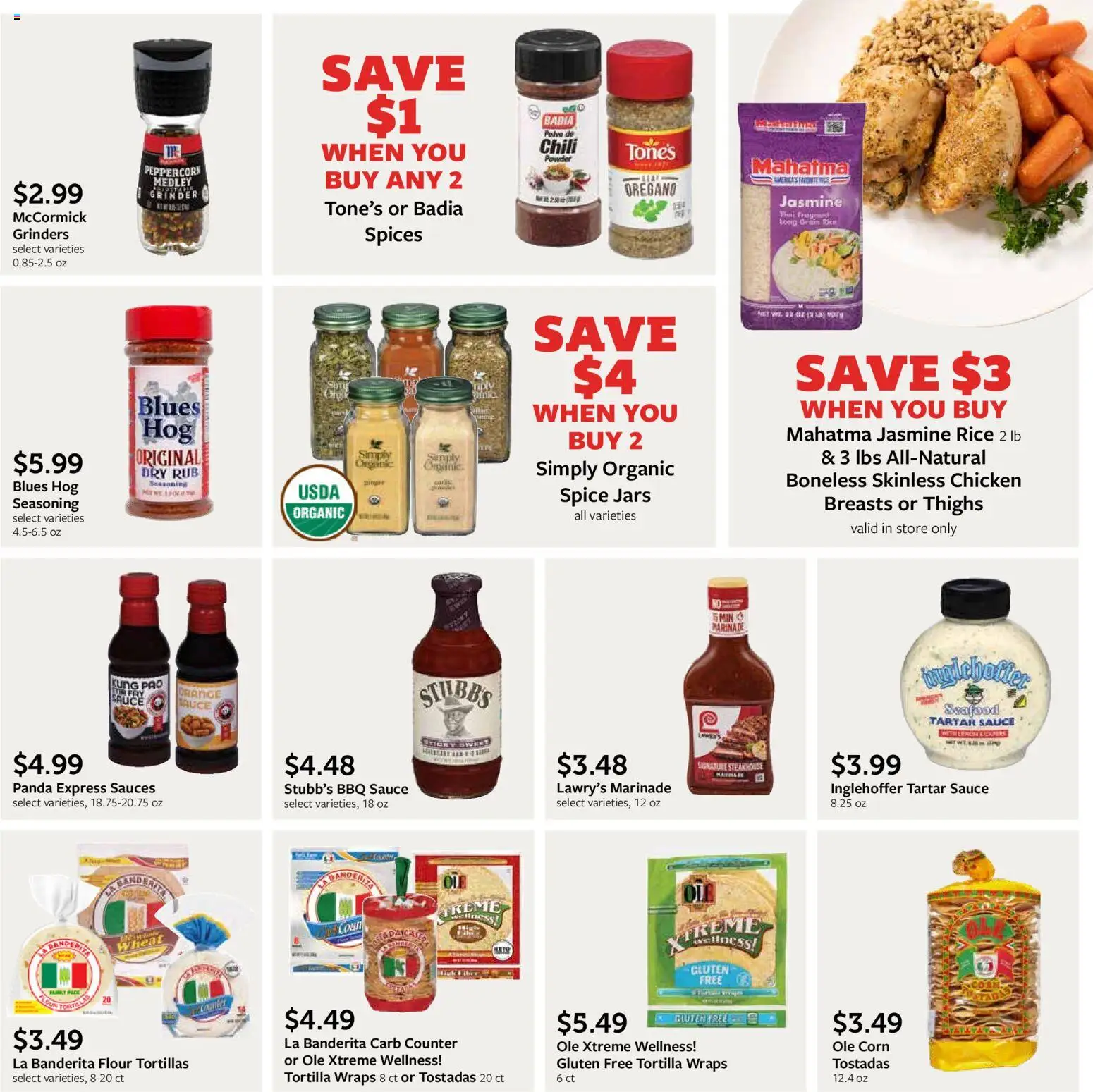 Fareway Monthly Ad - valid from 29.12.2025 | Page: 14 | Products: Corn, Rice, Seafood, Grinder