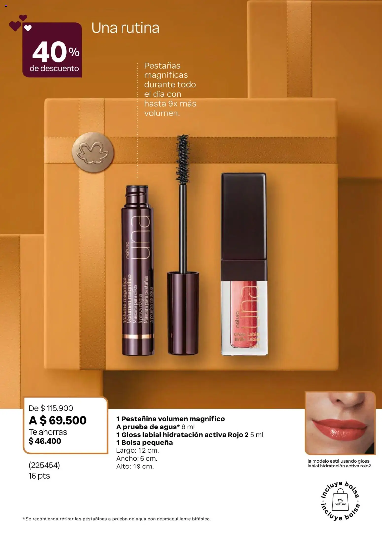 Natura revista - valida desde el 01.02.2026 | Página: 40 | Productos: Agua, Bolsa, Máscara, Desmaquillante