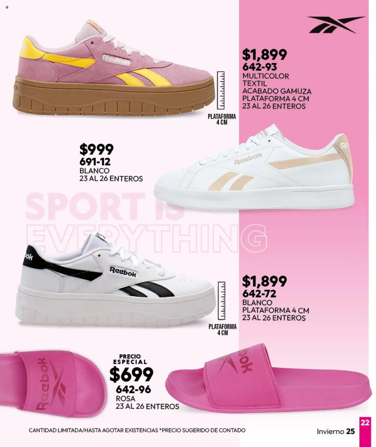 Nuevas ofertas de Cklass válidas en toda la República Mexicana desde el 16.09.2025. ¡Encuentra las mejores ofertas en Cklass - Catálogo Invierno Sportbrands! | Página: 23 | Productos: Gamuza