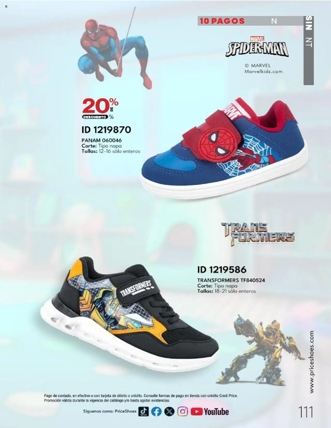 Nuevas ofertas de Price Shoes válidas en toda la República Mexicana desde el 28.04.2025. ¡Encuentra las mejores ofertas en Price Shoes catálogo Calzado PV 2025! | Página: 111