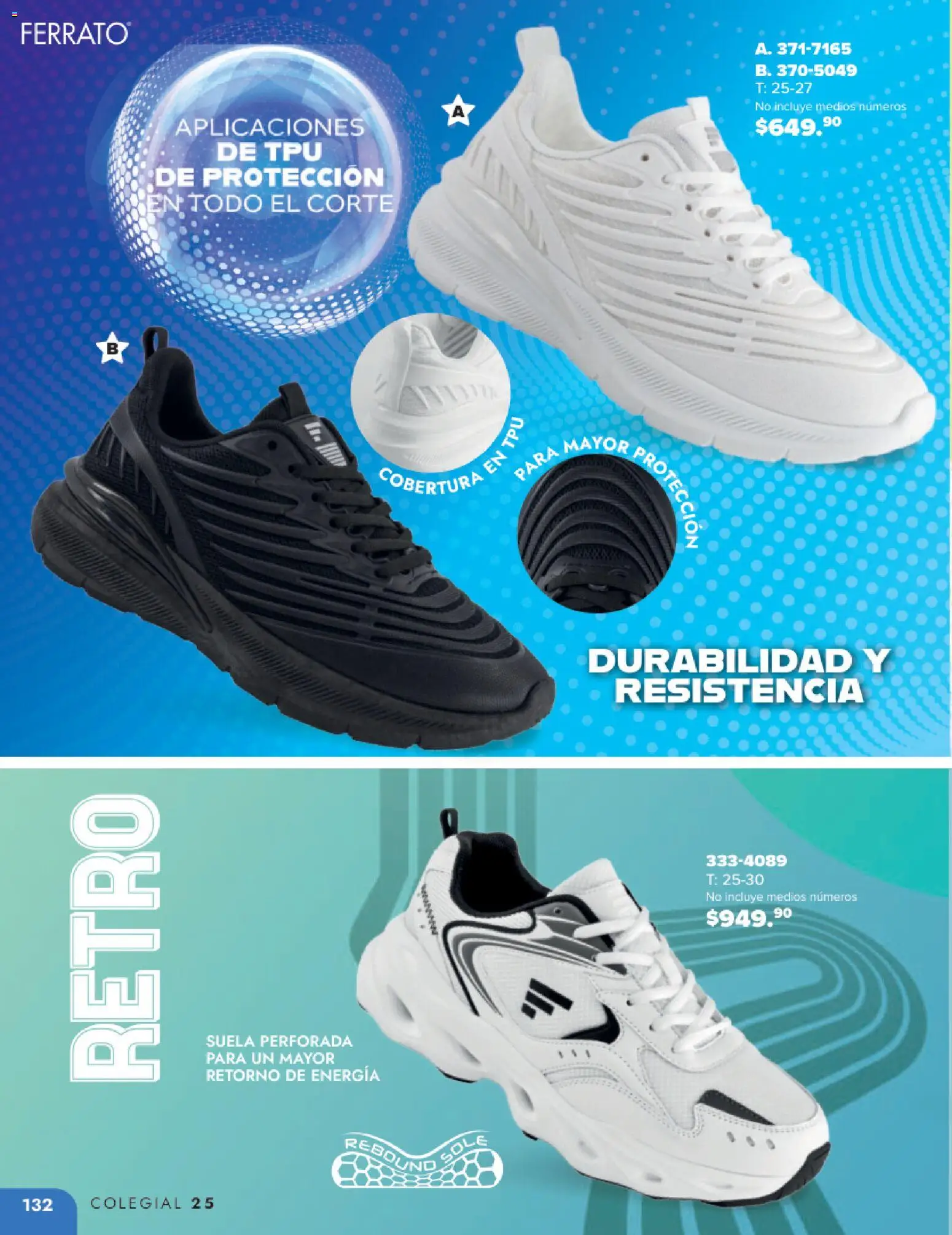 Nuevas ofertas de Andrea válidas en toda la República Mexicana desde el 25.05.2025. ¡Encuentra las mejores ofertas en Andrea catálogo Colegial ! | Página: 132