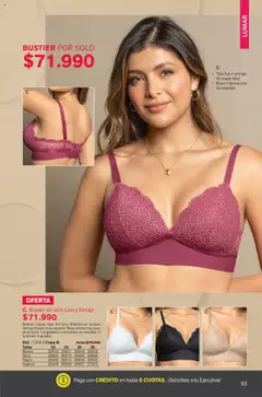 Leonisa revista - valida desde el 01.09.2025 | Página: 93 | Productos: Brasier, Mora