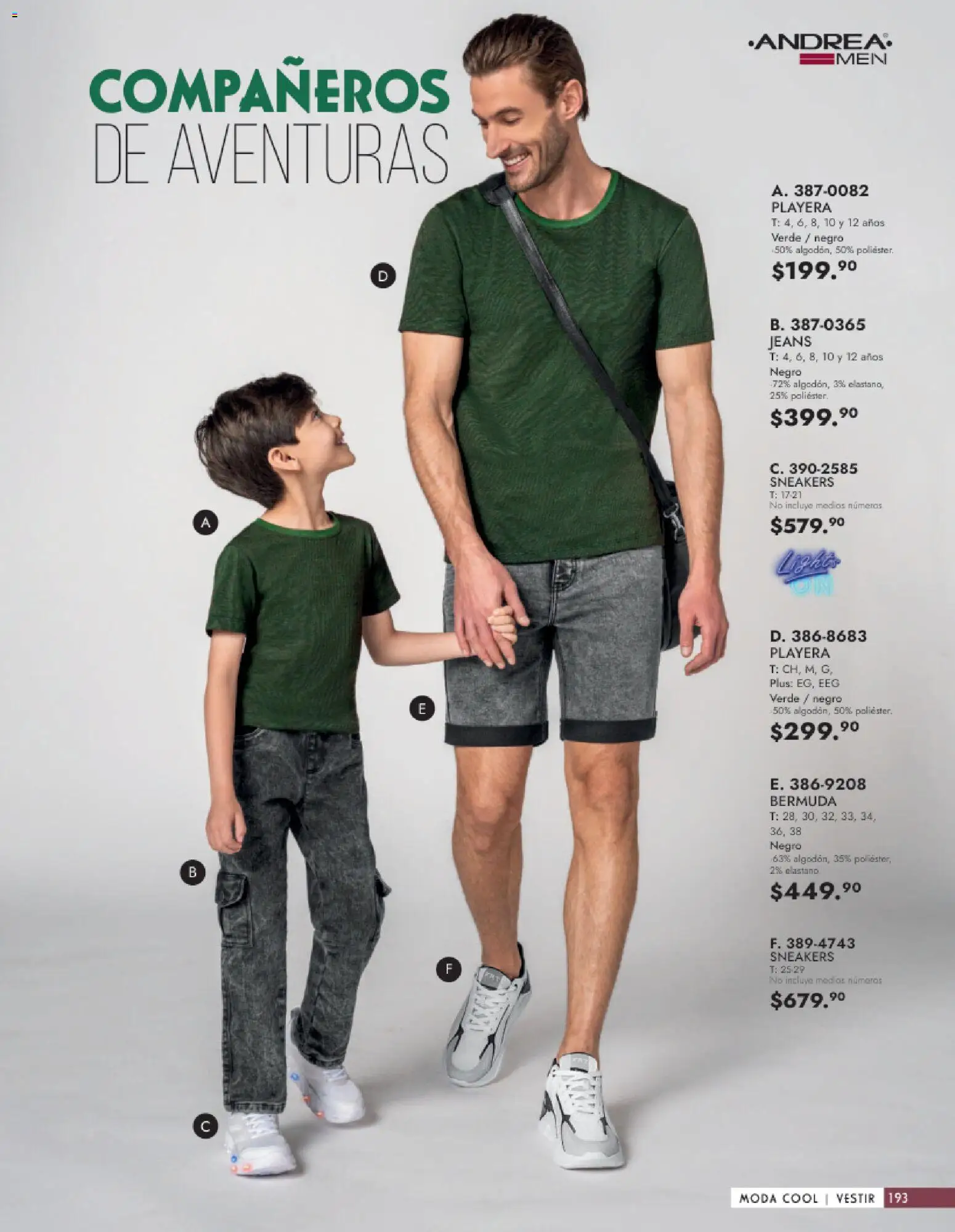 Nuevas ofertas de Andrea válidas en toda la República Mexicana desde el 25.01.2026. ¡Encuentra las mejores ofertas en Andrea catálogo Vestir Caballero ! | Página: 35