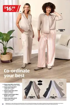 Preview of Catalogue Aldi - valid from 29.10.2025 | Page: 22 | Products: Linen, Mules, Shirt, Vest