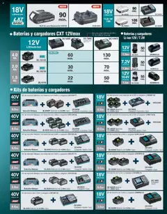 Vista previa de Makita - Catálogo, nuevo folleto de la tienda, válido en México a partir del 04.09.2025 | Página: 19 | Productos: Estuche, Cargador, Rotomartillo, Batería