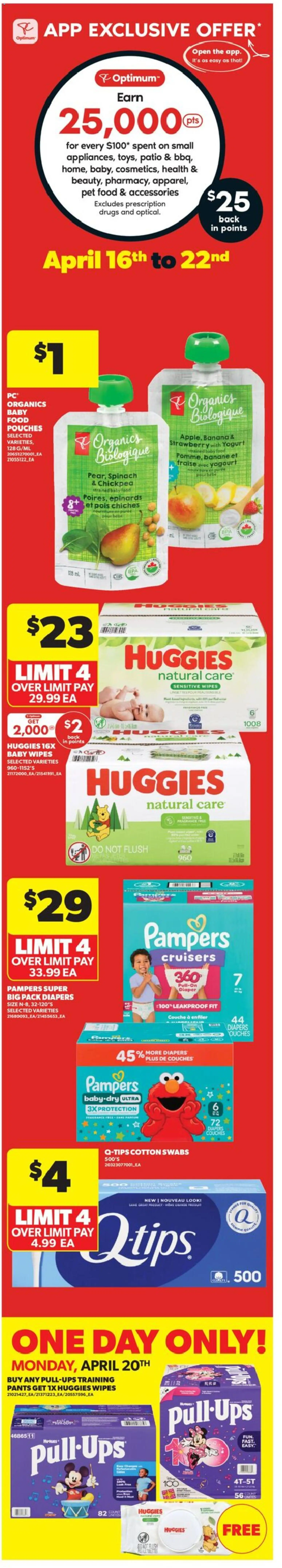 Real Canadian Superstore flyer valid from 16.04.2026 | Page: 6 | Products: Fragrance, Yogurt, Pants