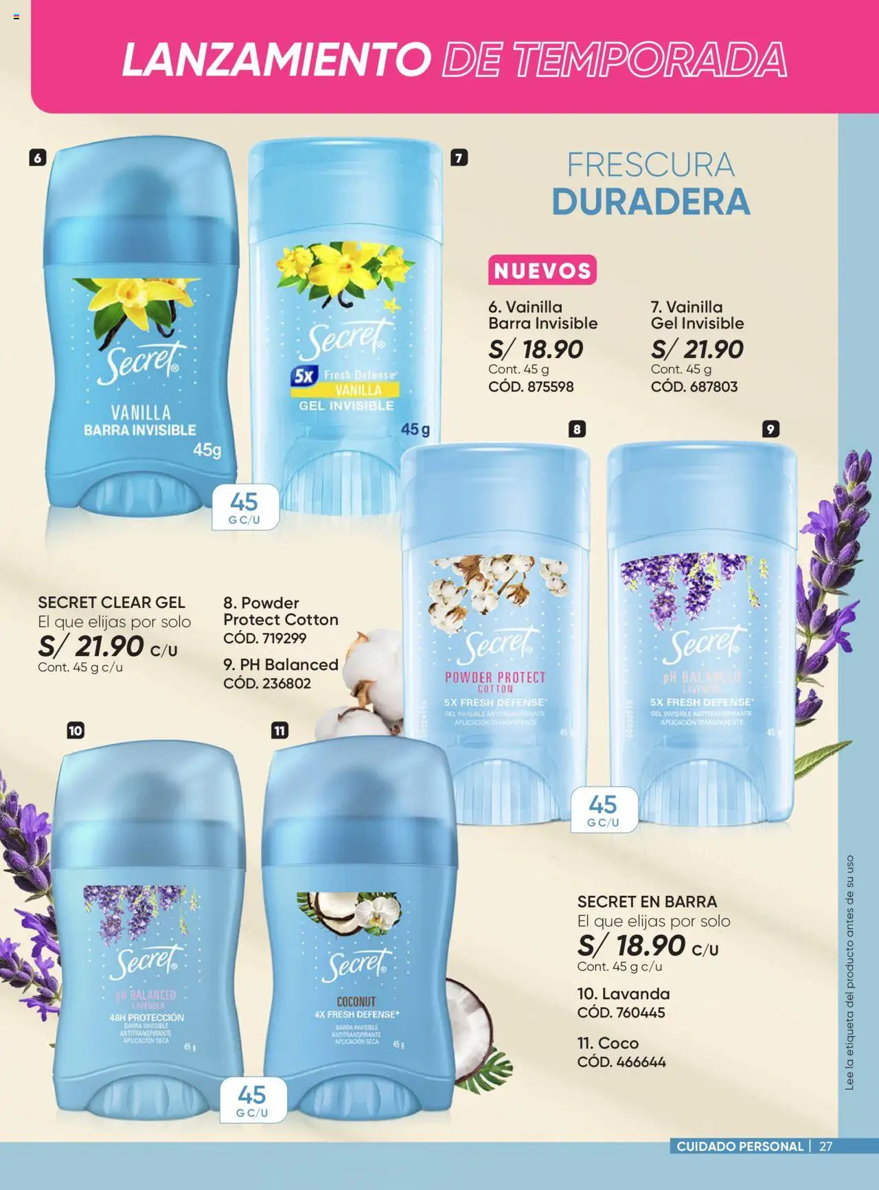 Catálogo Azzorti válido desde 29.09.2025 | Página: 27 | Productos: Antitranspirante