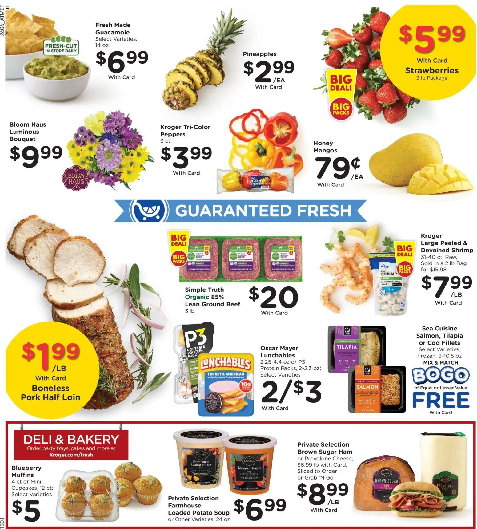 Kroger Weekly Ad - valid from 11.03.2026 | Page: 9 | Products: Pork, Beef, Sugar, Bag