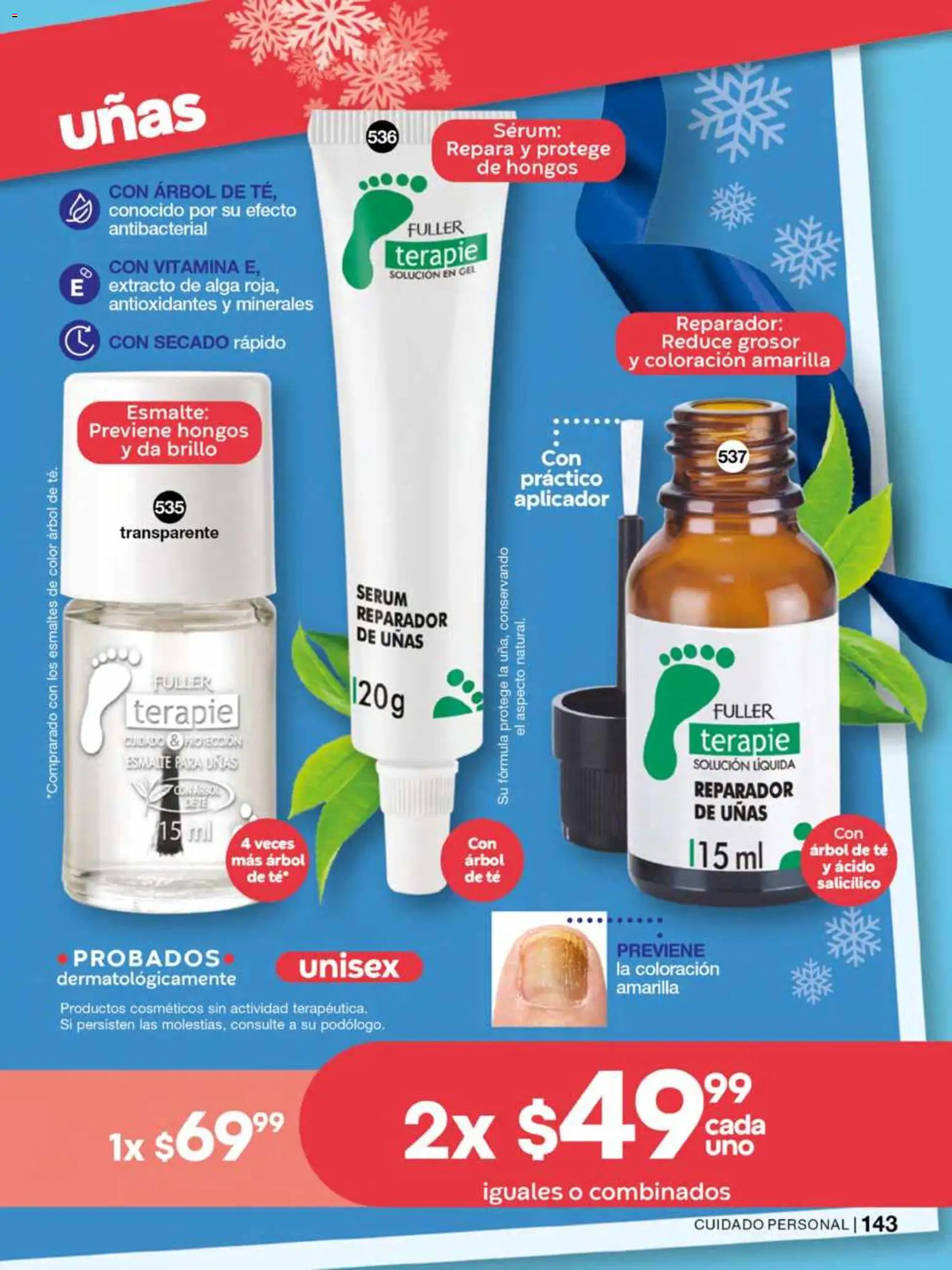 Nuevas ofertas de Fuller válidas en toda la República Mexicana desde el 12.11.2025. ¡Encuentra las mejores ofertas en Fuller campaña 16 2025! | Página: 145 | Productos: Serum, Brillo, Hongos, Té