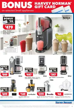 Preview of Harvey Norman Small Appliances Small Appliances Catalogue - valid from 18.10.2025 | Page: 13