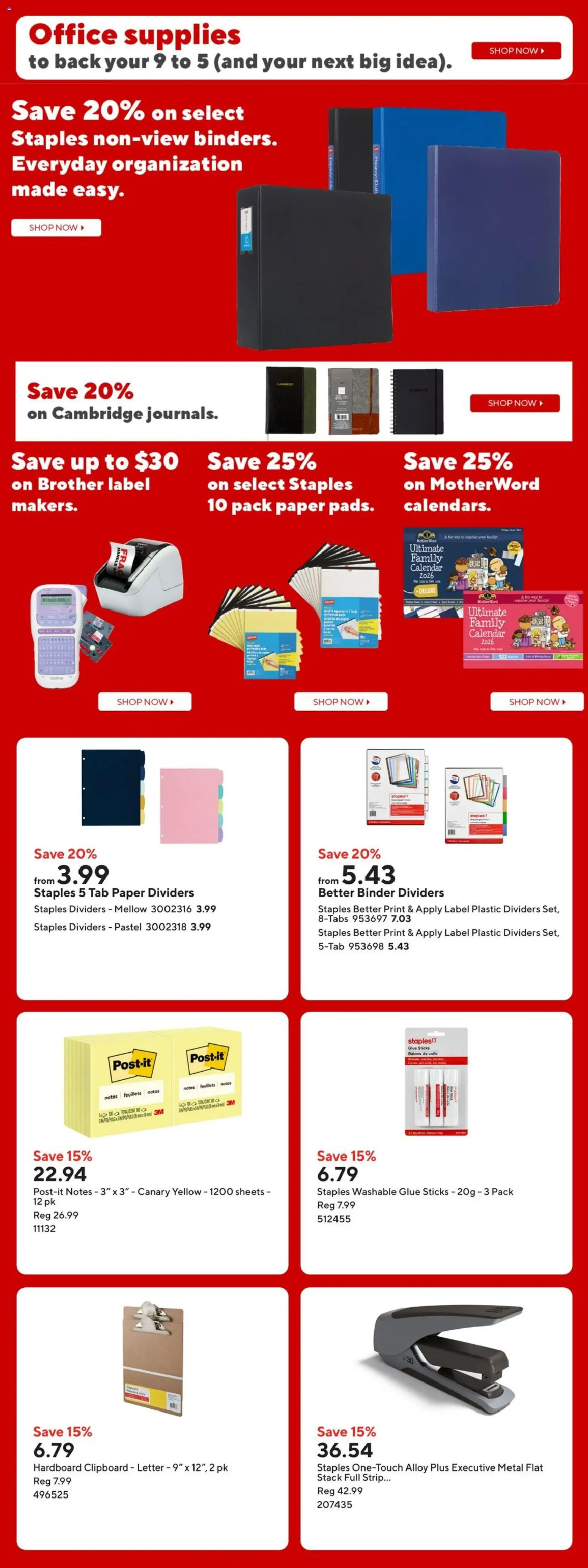 Staples flyer valid from 30.01.2026 | Page: 17