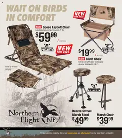 Preview of Cabela's weekly ads valid from 01.10.2025 | Page: 54 | Products: Chair, Swivel