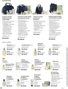 Natura - Ciclo 02/2026 - Pré-Visualização do folheto da loja Natura, válido de 13.01.2026 | Página: 150