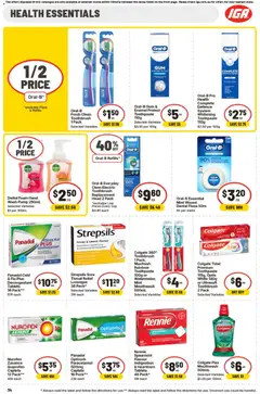 Preview of IGA catalogue  - valid from 15.04.2026 | Page: 35 | Products: Gum, Honey, Lemon, Tablets